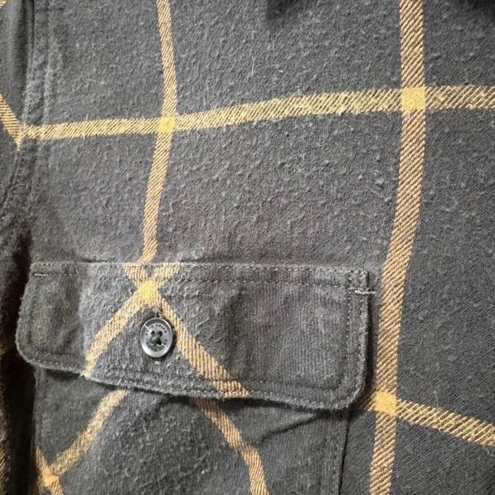 SoDak Bison Flannel Shirt - Upcycled South Dakota | UP066 - Picture 3 of 3